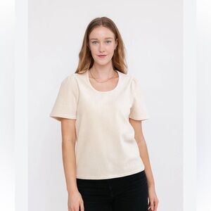 Smash + Tess Size S Ashley Simpson Co-Lab Seventies Scoop Neck Tee